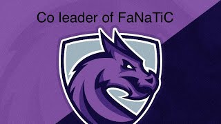 Why I Am Co Leader Of Fanatic