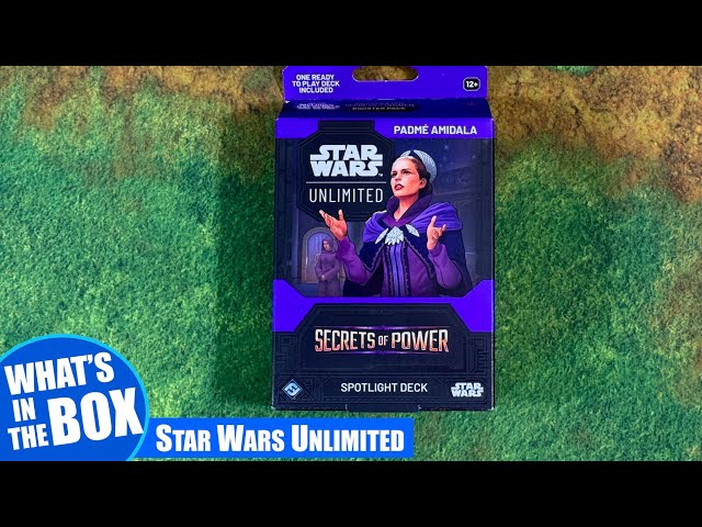 Achetez Star Wars Unlimited : Secrets du Pouvoir - Deck de Démarrage Padmé Amidala - JCC - Monsieur Dé