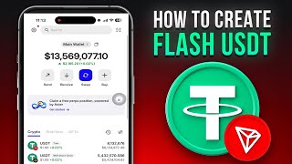 How to create flash usdt 2026|Live trust wallet to Binance| Flash USDT Trc20, Erc20, Bep 20