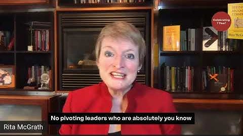 Inflection Points With Rita McGrath: Learning Your Way In