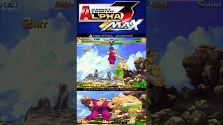Ken crushes Sagat in Street Fighter Alpha 3 Max!