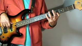 Video thumbnail of "Womack & Womack - Teardrops - Bass Cover"