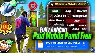 Free Fire Panel Antiban || Free Fire Mod Menu 100% Safe 💀 Free Fire Injector Safe || #freefire