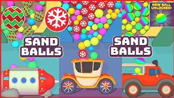 *NEW BALLS* SAND BALLS - Gameplay Walkthrough Level 336 to 345 || All Levels by Unlock Puzzles