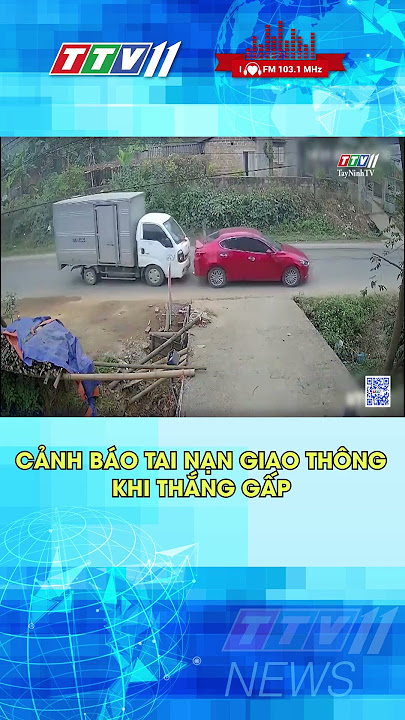 Cảnh báo tai nạn giao thông khi thắng gấp #Shorts
