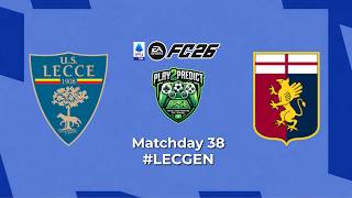 [SERIE A] US LECCE vs GENOA CFC – ROUND 38 2025/26