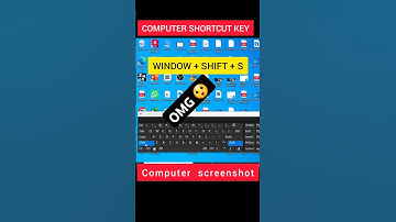 Computer shortcut key | Computer screen shot #windowstips #shorts #trending