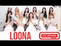 Loona ROLL CALL.  Time To Meet The Ladies