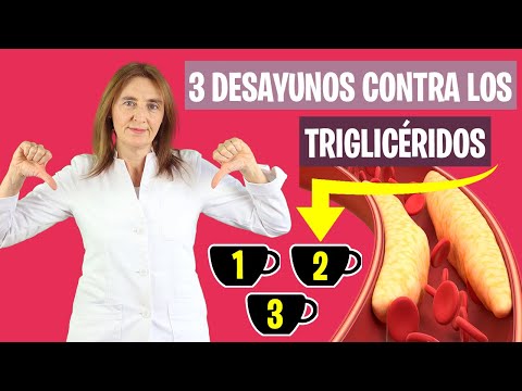 3 DESAYUNOS para BAJAR los TRIGLICÉRIDOS | Dieta contra los triglicéridos | Nutrición y Dietética