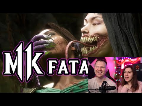 Реакция на Mortal Kombat 11 Ultimate - All Fatalities [NEW]
