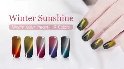 New Arrivals!!! BORN PRETTY Thermal 3D Cat Eye Gel Polish-Tutorial