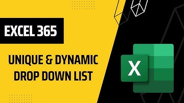 Data Validation: Unique Drop Down Lists that Automatically Update with New Values #yasirbhutta