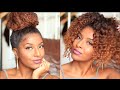 Top Knot Bun + Pineapple TUTORIAL | NaturalNeiicey