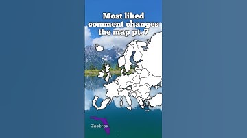 Most liked comment changes the map pt. 7 #europe #geography #mapping #map #mapper #maps