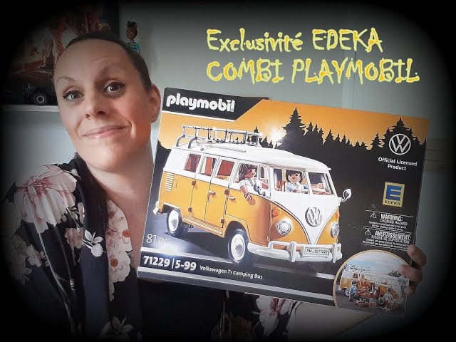 Unboxing Edeka Exclusivité Playmobil Volkswagen T2 Bus Van Combi
