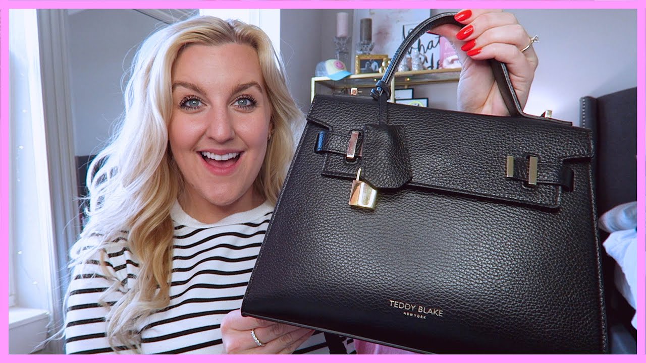 PREPPY WHAT'S IN MY PURSE? MY TEDDY BLAKE NEW YORK HANDBAG (FALL 2022)