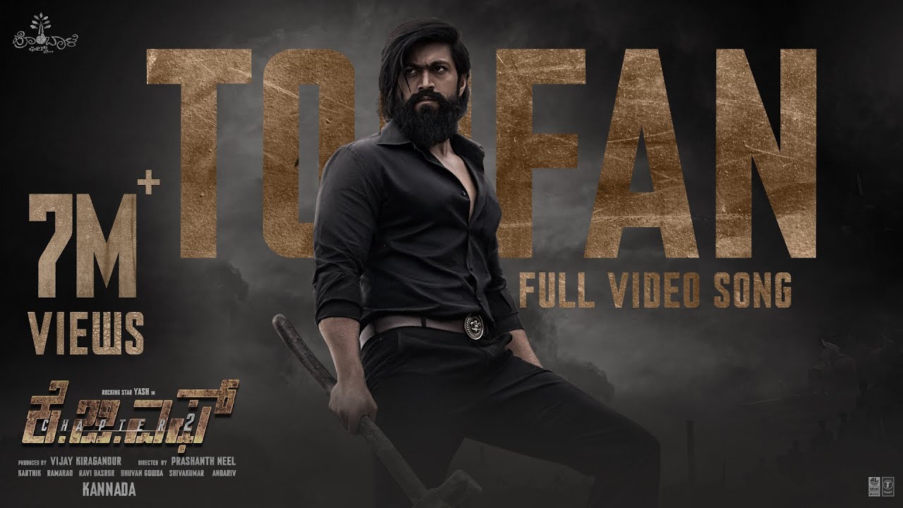 Falak Tu Garaj Tu Video Song(Hindi) | KGF Chapter 2 | Rocking Star Yash | Prashanth Neel|Ravi Basrur