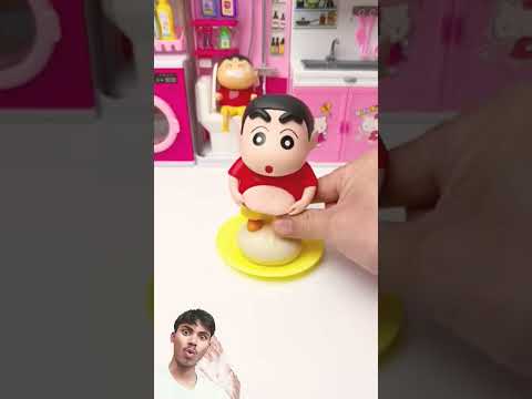 Shin Chan and friends Toy Fun ASMR#shorts #funny #toys #asmr #satisfying #comedy