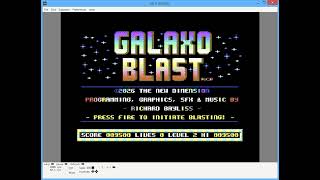 Galaxo Blast - Commodore 64