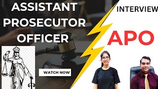 APO Interview | Assistant Prosecution Officer Interview | PD Classes