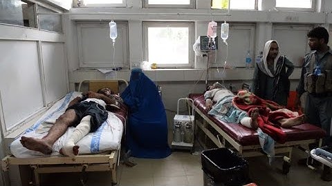 People in hospital after deadly bomb, gun battle in Afghan city