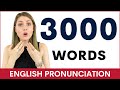 3000 words  practise british english pronunciation of common vocabulary