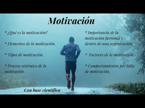 Video: ¿Cuáles son los conceptos de motivación?
