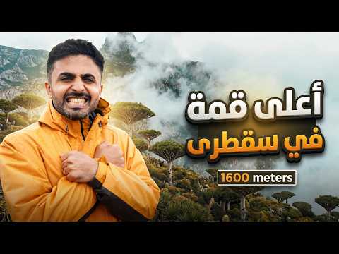 أغرب نهاية لرحلة سقطرى! | صعدنا أعلى قمم الجزيرة ووجدنا هذا الشيء! 🏔️