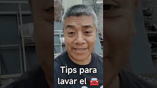 Tips para lavar la Nave ☺️☺️☺️ #car #cleaning #sunset #comedy #viral