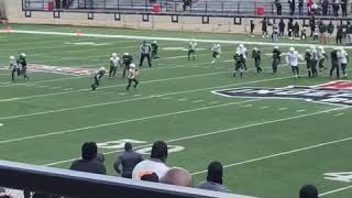 2018 10U Champs Mighty Hornets vs Calvary Blk 13-0 Jamarcea Plater trucks& Jayden Raphiel intercepts