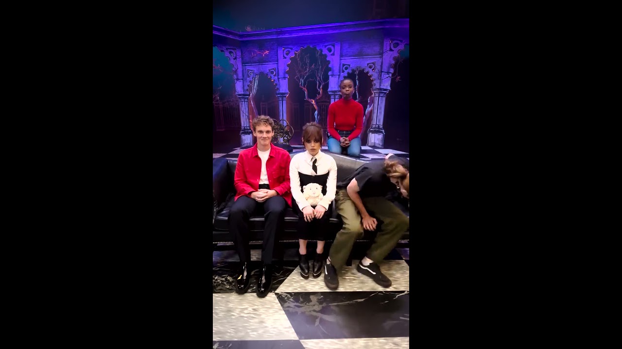 Try Not To Laugh With The Wednesday Cast Netflix Philippines
