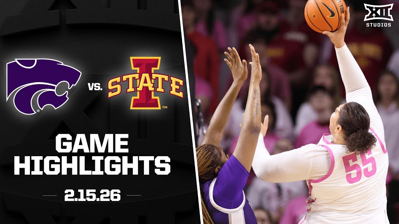 Kansas State vs. Iowa State Game Highlights | 2025-26 Big 12 Women's Basketball