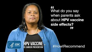hpv vaccine side effects cdc