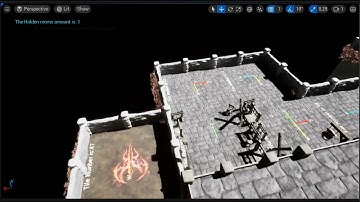 Unreal Engine 5 procedural maze generation.