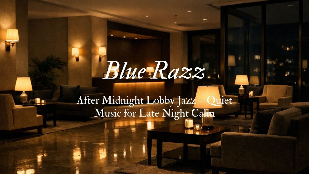 After Midnight Lobby Jazz – Quiet Music for Late Night Calm