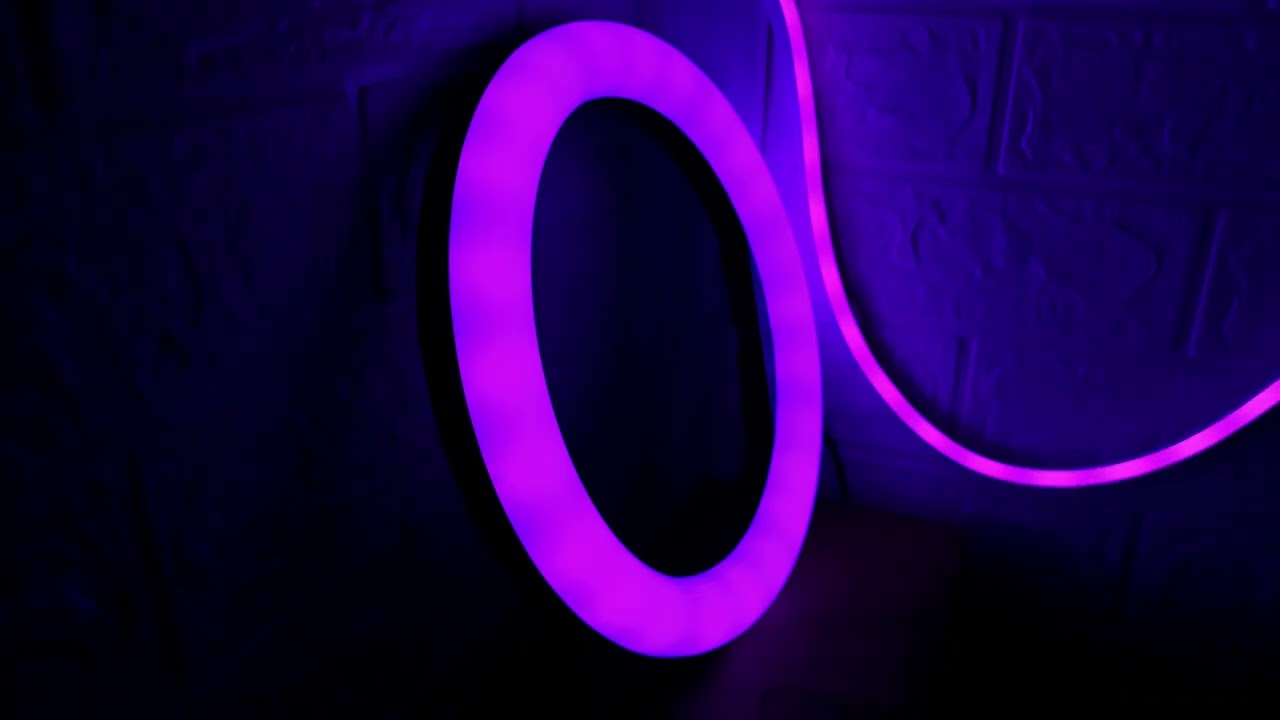 Purple Midniht Light - Calm Neon Room Ambience