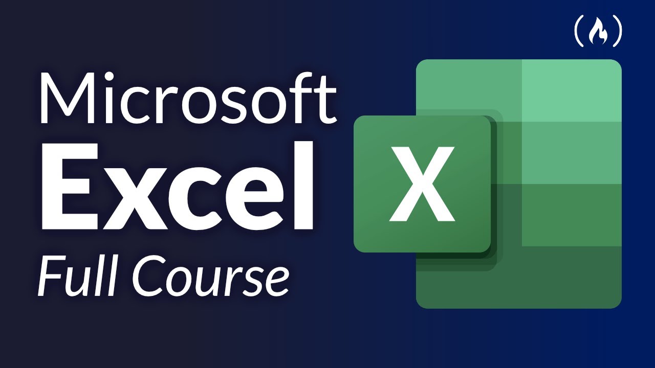 Microsoft Excel Tutorial for Beginners - Full Course - YouTube