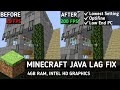 How To Reduce Lag In Minecraft Java In Low End PC | Minecraft Lag Fix & FPS Boost