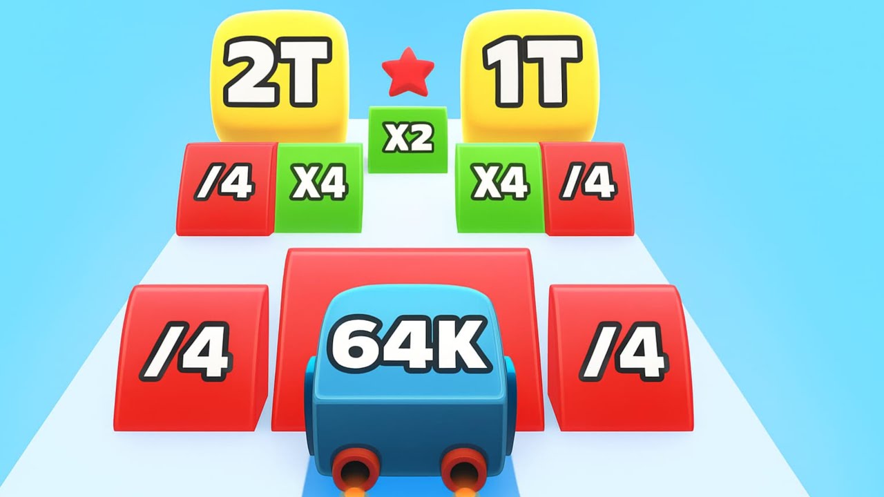 Jelly Run 2048 INSANE Showdown! | 3 Shape Mega Race: 16M vs 512Q vs 4T Challenge