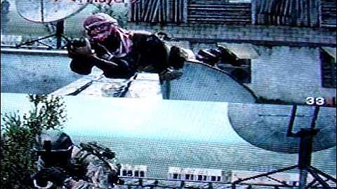 Call Of Duty 4 : Crash Glitch - On Top Of The Building