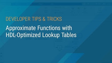 Approximate Functions with HDL-Optimized Lookup Tables