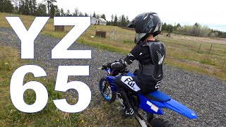 2022 Yamaha YZ65 - Grayson Learning a Clutch [VLOG 1]