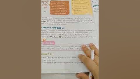 Class 3rd Computer chapter 4 Operating system