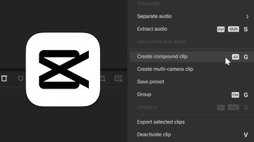 How to Create Compound Clips in CapCut (PC, Laptop Tutorial)
