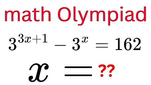 Math Olympiad/USA/ find the value of x #mathsolympiad #maths #mathematicalproblem #mathstricks