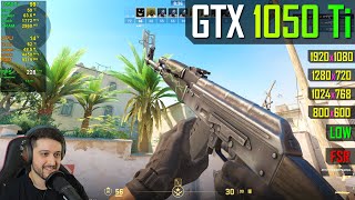 Counter Strike 2 on the GTX 1050 Ti