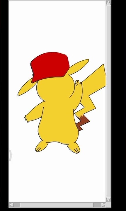 Pikachu drawn using python code - YouTube