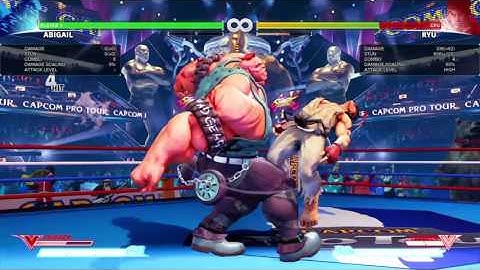 SFV Abigail HUGE 626 damage! CC VT combo