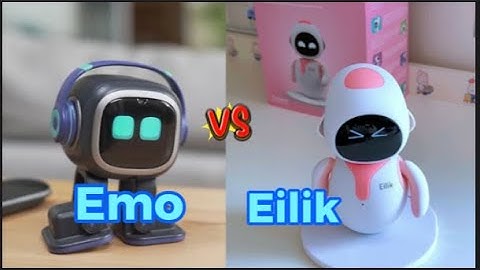 Difference between Eilik and Emo robots, and What can Eilik and Emo do?