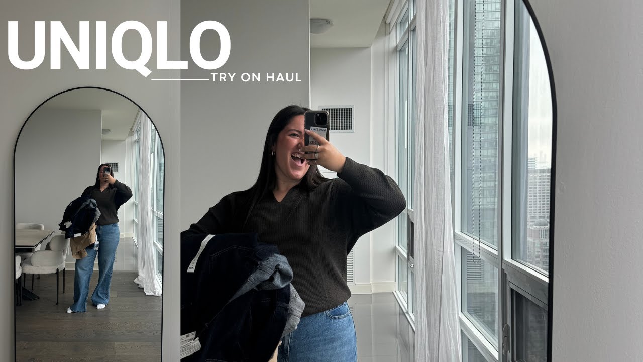 Примерка Uniqlo Curvy | Размеры 34/16/XL/XXL